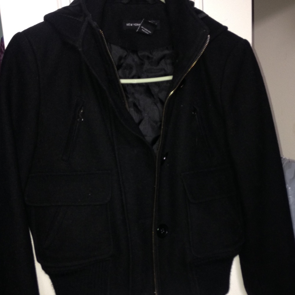 Hooded soft sweater